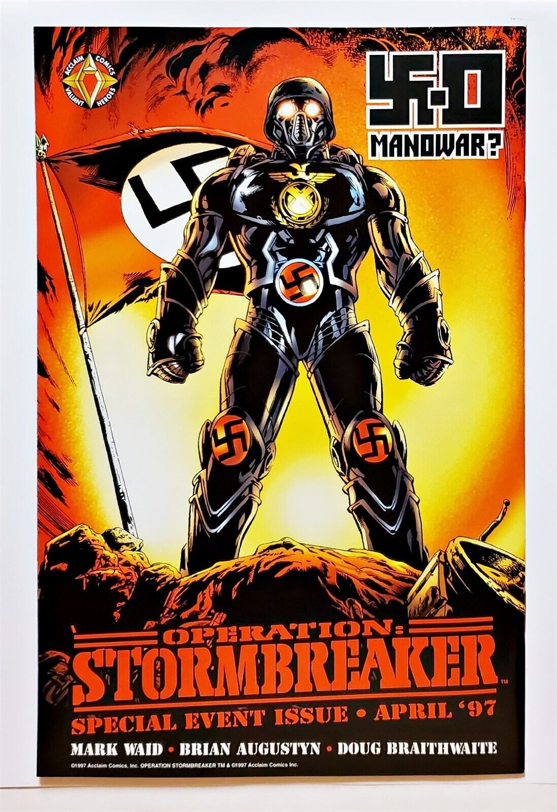 Waterworld Children of Leviathan 1 (Aug 1997, Acclaim) 8.5 VF+