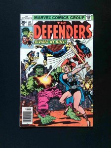 Defenders #45  MARVEL Comics 1977 FN/VF NEWSSTAND