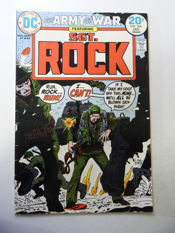 Our Army at War #264 (1974) VG Condition moisture stains fc