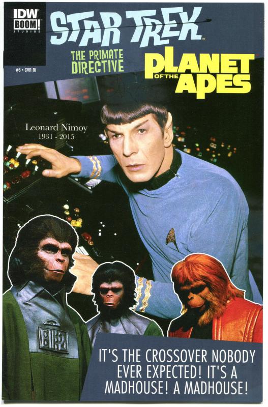 STAR TREK PLANET of the APES #5, VF/NM, Variant, Photo cv, 2014, more in store