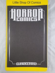 Horror Comics Sketchbook Blank Sketch Black  2020 Antarctic Press