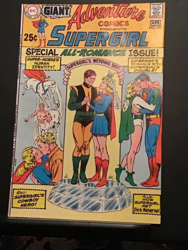 Adventure Comics #390 (1970) Wow! High-grade giant size Supergirl,  Superman NM-