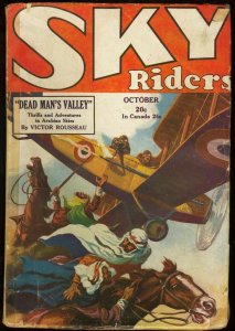 SKY RIDERS 1929 OCT-#12-BRITISH AIRTROOPERS SHOOT ARABS G