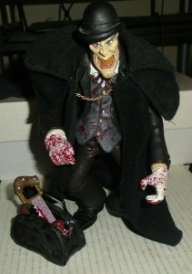 Jack The Ripper Action Figure Open Mouth Derby Hat 2004 Mezco