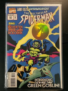 The Spectacular Spider-Man #225 Direct Edition - 3D Holodisk (1995)