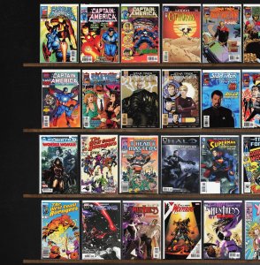 Huge Lot 140+ Comics with West Coast Avengers, Spawn, Superboy & More!