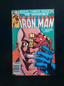 Iron Man #167  MARVEL Comics 1983 VG/FN NEWSSTAND