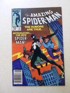 The Amazing Spider-Man #252 (1984) 1st Black Suit in continuity VF- condition