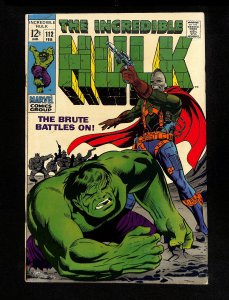 Incredible Hulk (1962) #112 2nd Galaxy Master