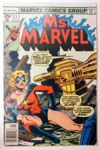 Ms. Marvel #17 (1978) 2nd cameo app of Raven Darkholme 