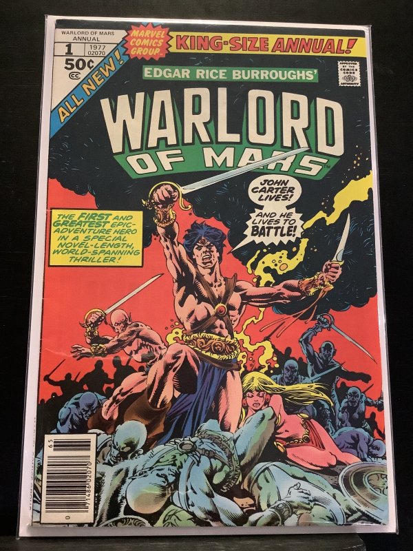 John Carter Warlord of Mars Annual #1 (1977)