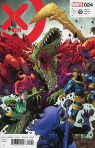 X-Men Volume 5 #24 Marvel Comics Joshua Cassara Regular Cover Near Mint