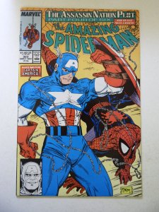 The Amazing Spider-Man #323 (1989) VG+ Condition cf detached at 1 staple