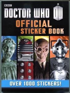 DOCTOR WHO Official Sticker Book, NM, 1000 +Stickers, BBC, Daleks, Cybermen,2013