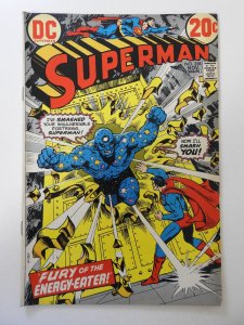 Superman #258 (1972) VG Condition moisture stain