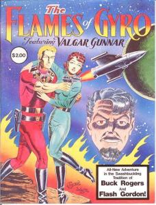 FLAMES OF GYRO 1 ( 2.00 cvrpr) VF SPACE OPERA A LA BUCK