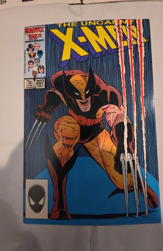 The Uncanny X-Men #207 (1986)GHOSTs vs Rachel phoenix 2