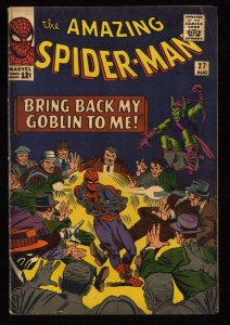 Amazing Spider-Man #27 VG- 3.5 Green Goblin!
