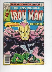 IRON MAN #115, FN Tony Stark, Romita, Ani-Men, 1968 1978, more IM in store
