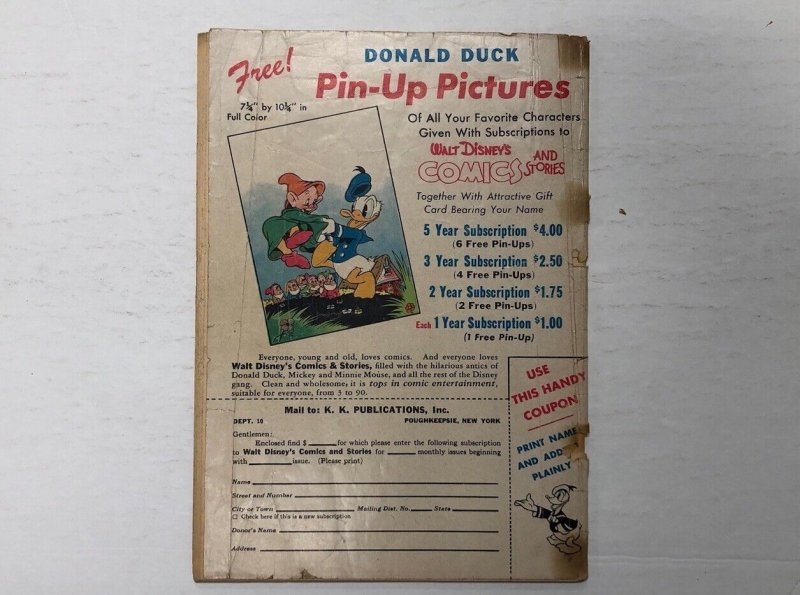 *Walt Disney's Comics and Stories #73 g, #74 fr/g