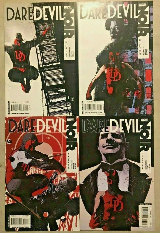 DAREDEVIL NOIR#1-4 NM LOT 2009 FIRST PRINTS MARVEL COMICS