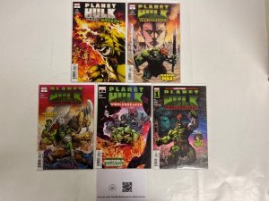 5 Planet Hulk Marvel Comic Books # 1 2 3 4 5 Avengers Defenders Thor 7 JS63