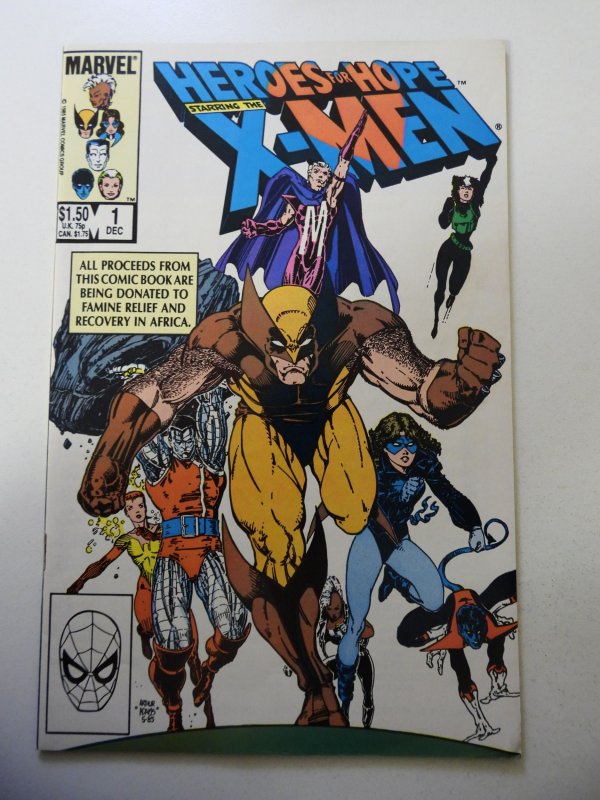 Heroes for Hope Starring the X-Men (1985) VF Condition