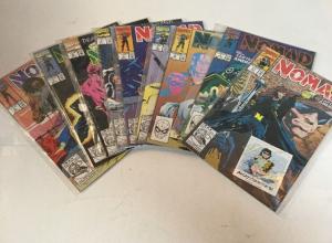 Nomad 1-9 Lot Set Run Missing 4, 8, Variant 1, 2 Fn/Vf 7.0 Fine/Very Fine Or Bet