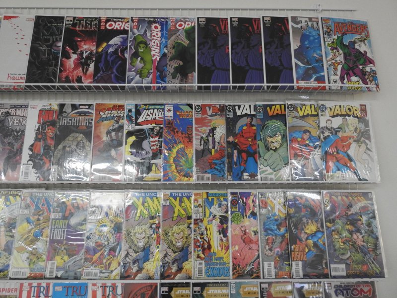 Huge Lot 130+ Comics W/ Spider-Man, X-Men, Star Wars, +More! Avg VF Condition!