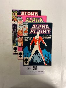 3 Alpha Flight Marvel Comic Books # 11 12 13Avengers Defenders Thor 78 JS67