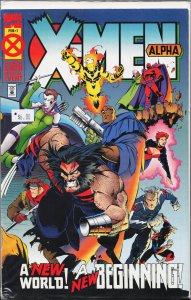 X-Men Alpha Second Print Cover (1995) Magneto [Key Issue]