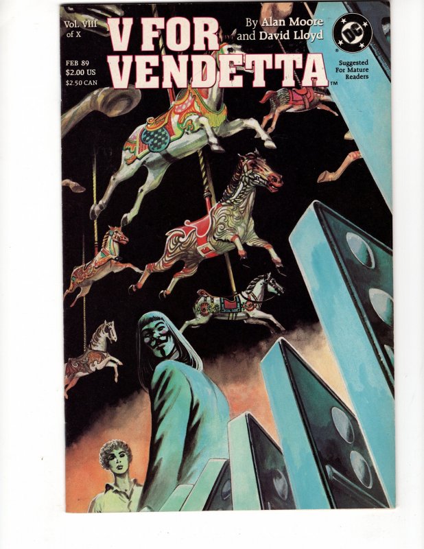 V for Vendetta #8  Alan Moore Copper Age Classic