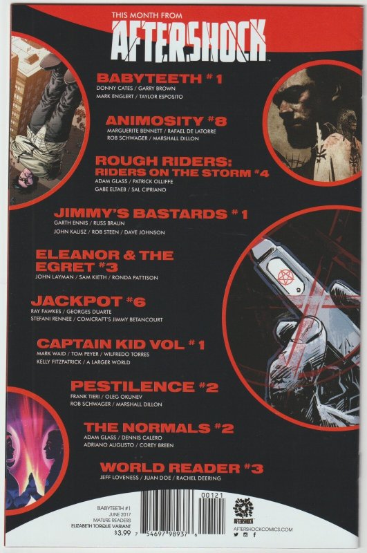 Babyteeth #1 (Jun 2017, Aftershock Comics), NM condition (9.4)