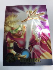 BOOMER #20 card : 1995 Fleer Ultra X-men Chromium; NM/M, base, Kubert art