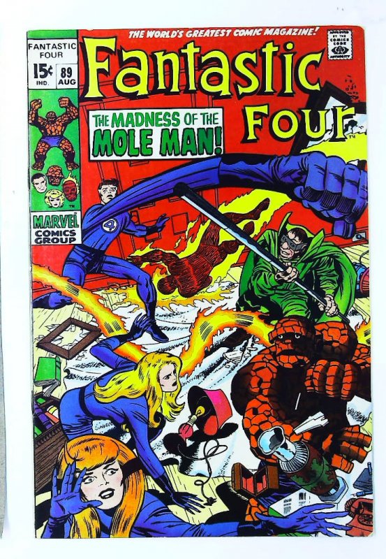 Fantastic Four (1961 series) #89, Fine+ (Actual scan)