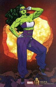 HULK VOL. 4 #8 RUSSELL DAUTERMAN HELLFIRE GALA VARIANT COVER