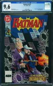 Batman #475 (1992) CGC 9.6 NM+