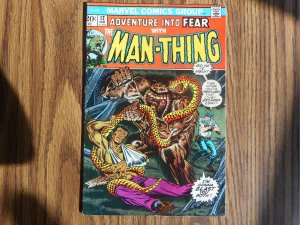 Adventure into Fear #12  Starlin/Buckler art WOW!!! MID-GRADE GEM