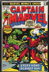 Captain Marvel #25 (1973) Captain Marvel