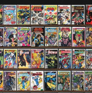 Huge Lot 150+ Comics with The New Warriors, The New Titans & More!