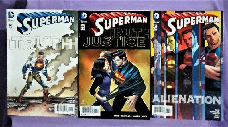 DC New 52 Geoff Johns SUPERMAN #32 - 52, Annual 3 John Romita jr (DC,  2014)! 