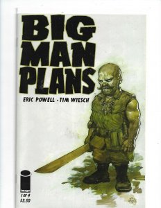 BIG MAN PLANS 1-4 IMAGE COMIC SET COMPLETE ERIC POWELL TIM WIESCH 2015 NM nw123