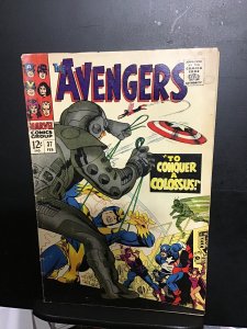 The Avengers #37 (1967) To Conquer A Colossus!  Goliath! Midgrade VG/FN Wow!