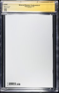 Universal Monsters Frankenstein (2024) # 1 (CGC 9.8 SS) Signed Sketch Tim Vigil