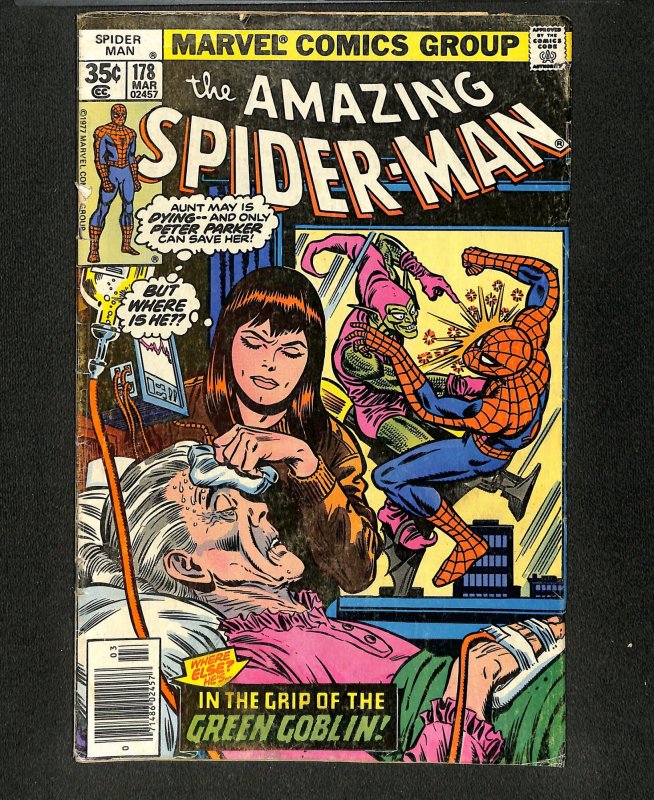 Amazing Spider-Man #178 Green Goblin Appearance!