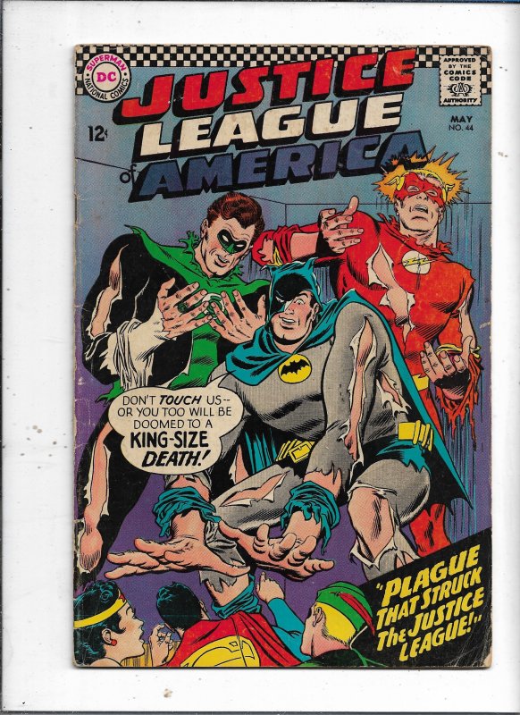 Justice League of America #44  (1966)   VG