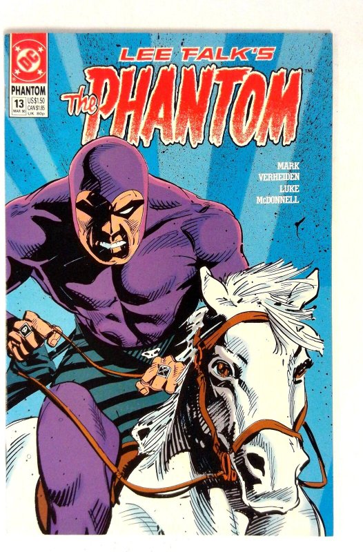 Phantom #13 (1990) Lee Falk Ghost Horseback DC NM-