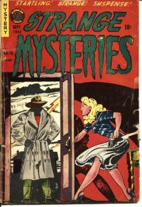 STRANGE MYSTERIES #19--1954-MATT BAKER-OLD WITCH-HEADLIGHTS-WOMEN STEP OUT OF...