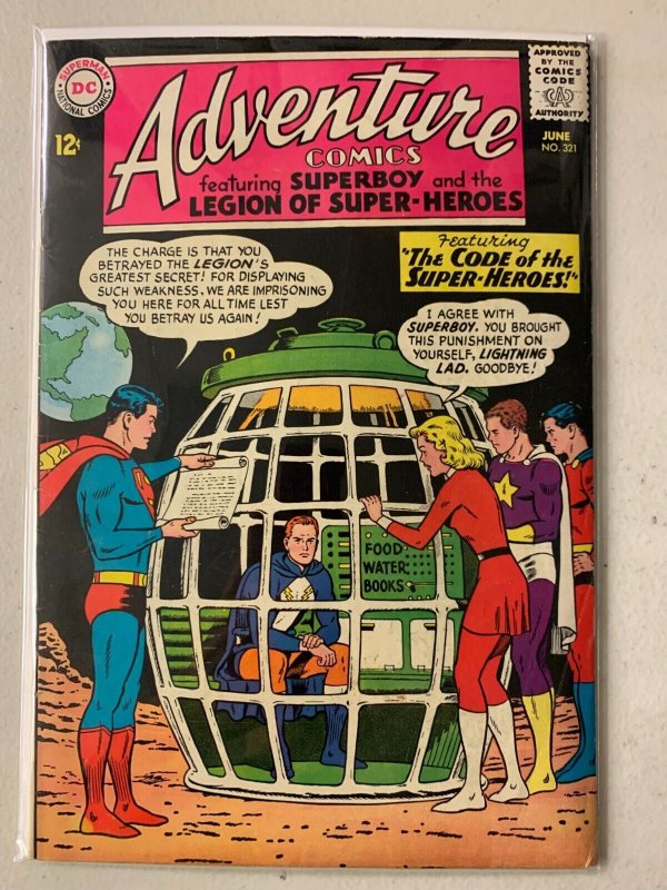 Adventure Comics #321 Legion of Super-Heroes 5.0 (1964)