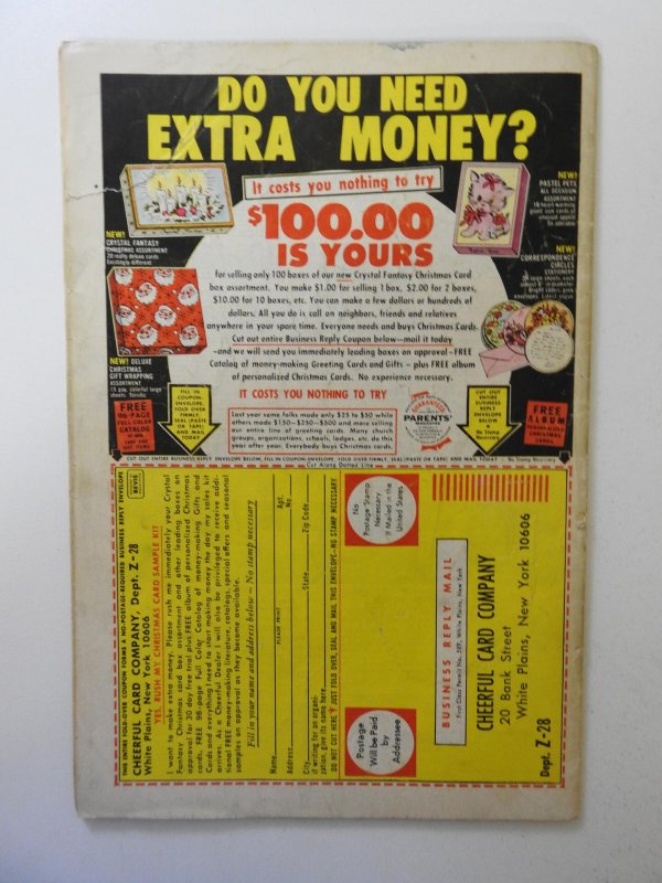 The Avengers #91 (1971) VG- Condition! 1 1/2 in tear back cover